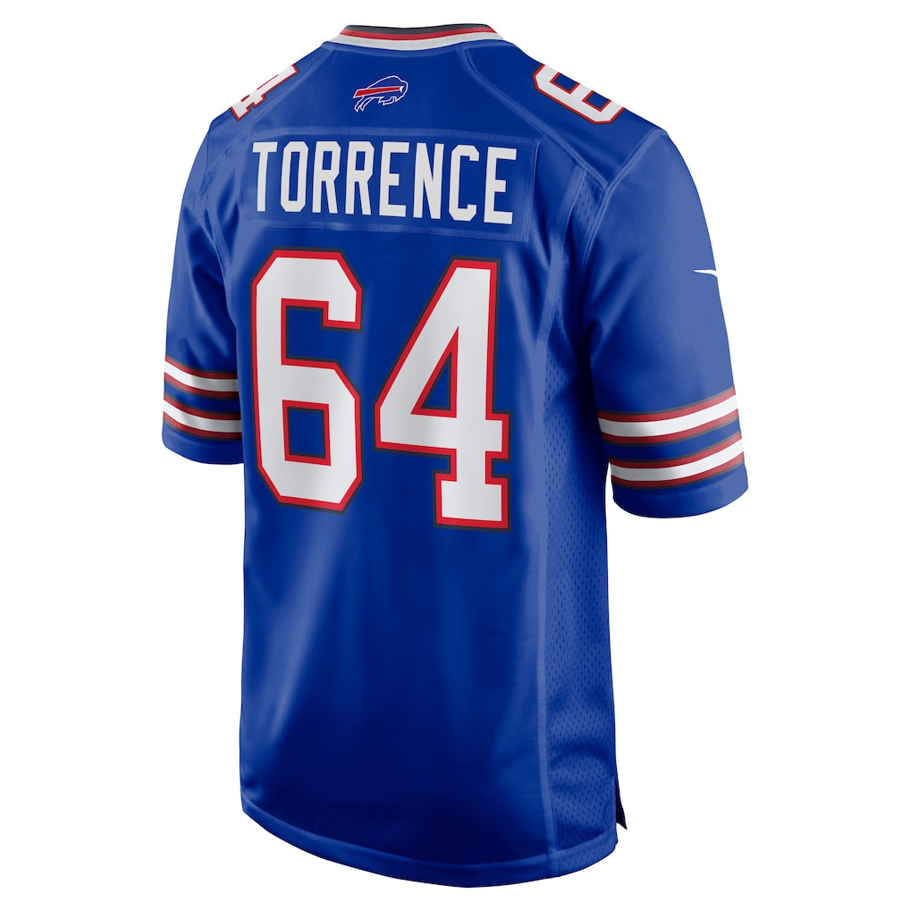 Johmsee B.Bills #64 O'Cyrus Torrence Royal Home Game Jersey