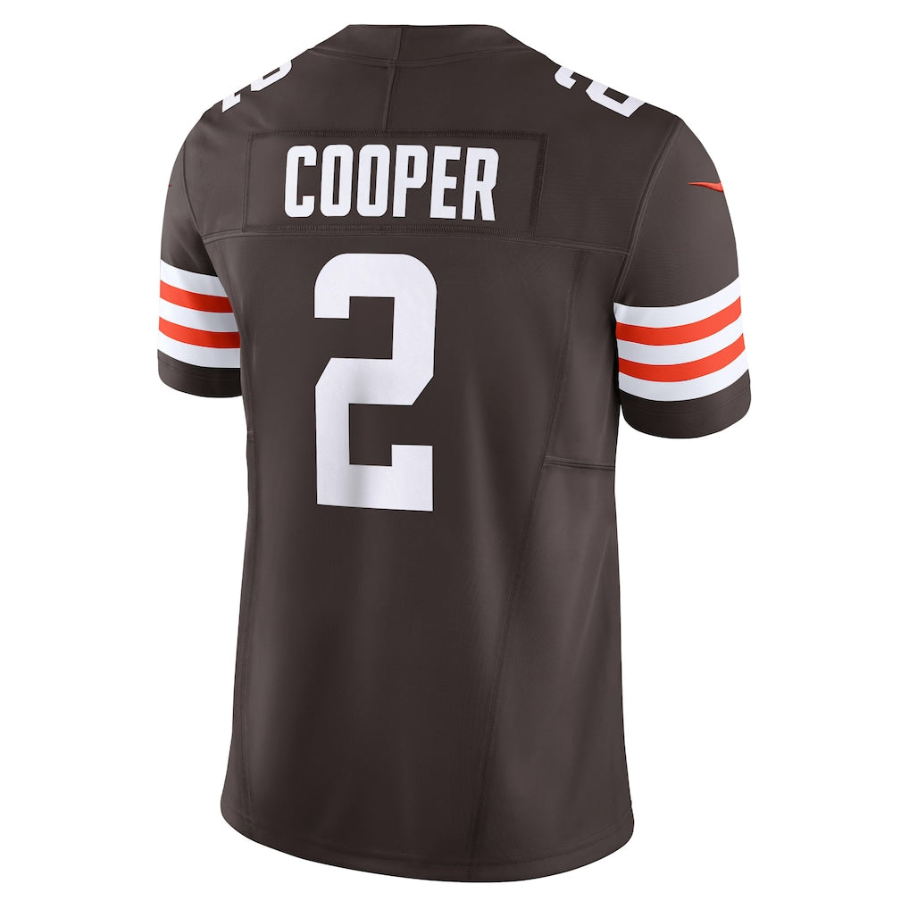 Johmsee C.Browns #2 Amari Cooper Brown Vapor F.U.S.E. Limited Jersey
