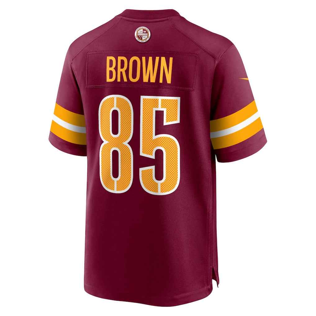 Johmsee W.Commanders #85 Noah Brown Burgundy Game Jersey