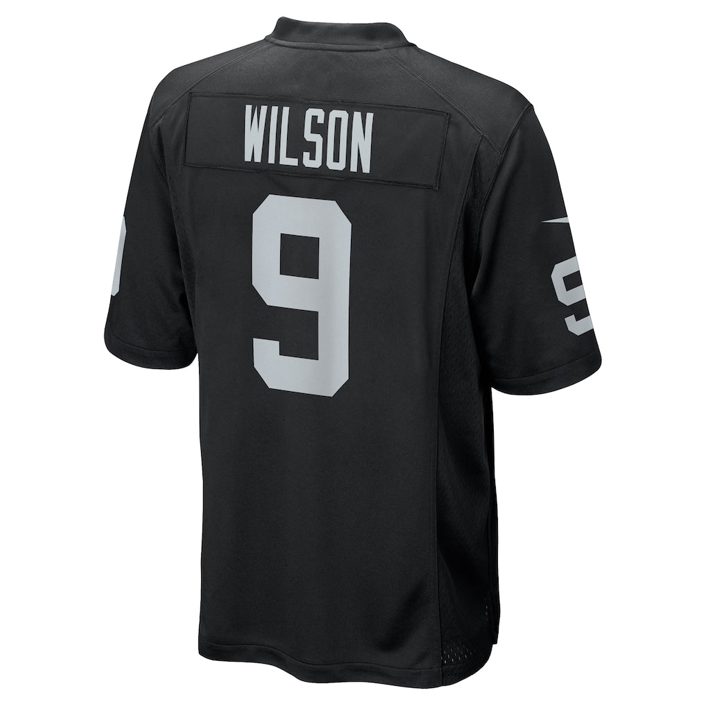 Johmsee LV.Raiders #9 Tyree Wilson Black Game Jersey