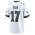 Johmsee P.Eagles #17 Nakobe Dean White Game Jersey
