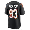 Johmsee C.Bengals #93 McKinnley Jackson Black Game Jersey