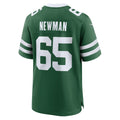 Johmsee NY.Jets #65 Xavier Newman Legacy Green Team Game Jersey