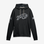 Johmsee B.Bills Black 2026 Salute to Service Sideline Dri-FIT Pullover Hoodie Jerseys