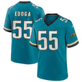 Johmsee J.Jaguars #55 Chuma Edoga Teal Game Jersey