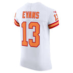Johmsee TB.Buccaneers #13 Mike Evans White The '76 Jersey Vapor F.U.S.E. Elite Jersey