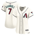 Johmsee A.Diamondbacks #7 Corbin Carroll Player Cream Home Limited Personalized Stitched Jerseys
