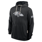 Johmsee B.Ravens Black 2026 Salute to Service Sideline Dri-FIT Pullover Hoodie Jerseys