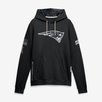 Johmsee NE.Patriots Black 2026 Salute to Service Sideline Dri-FIT Pullover Hoodie Jerseys