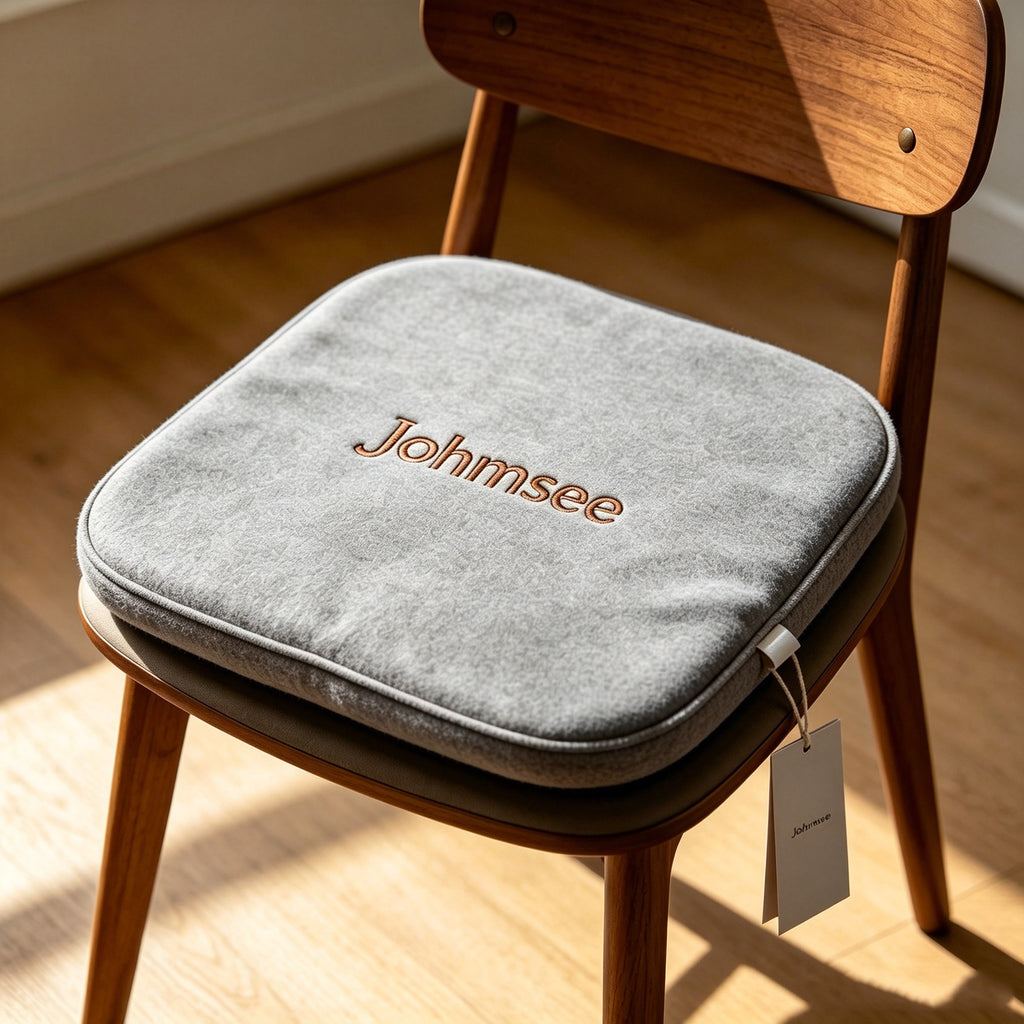 Johmsee Classic Gray Chair Cushions, Soft Plush Breathable Thickened Comfort Cheap Lazy Sofa Seat Pad, Sweat-Winning Skin-Friendly Adjustable Backrest Floor Jerseys for Home Office Daily Use