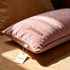 Johmsee Classic Pink Bolsters, Premium Soft Skin-Friendly Breathable Plush Filled Comfort Cheap Sofa Cushion Pillows, All-Match Home Bedroom Couch Decorative Back Pillows for Daily Use