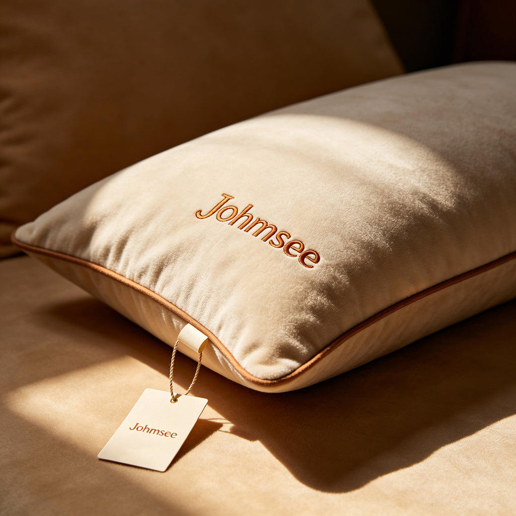 Johmsee Classic White Bolsters, Premium Soft Skin-Friendly Breathable Plush Filled Comfort Cheap Sofa Cushion Pillows, All-Match Home Bedroom Couch Decorative Back Pillows for Daily Use