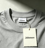 Johmsee Classic Gray T-shirt Cheap Jerseys, 100% Pure Cotton Breathable Sweat-Wicking Soft, Comfortable Skin-Friendly Short Sleeve Basic Jerseys for Daily Wear