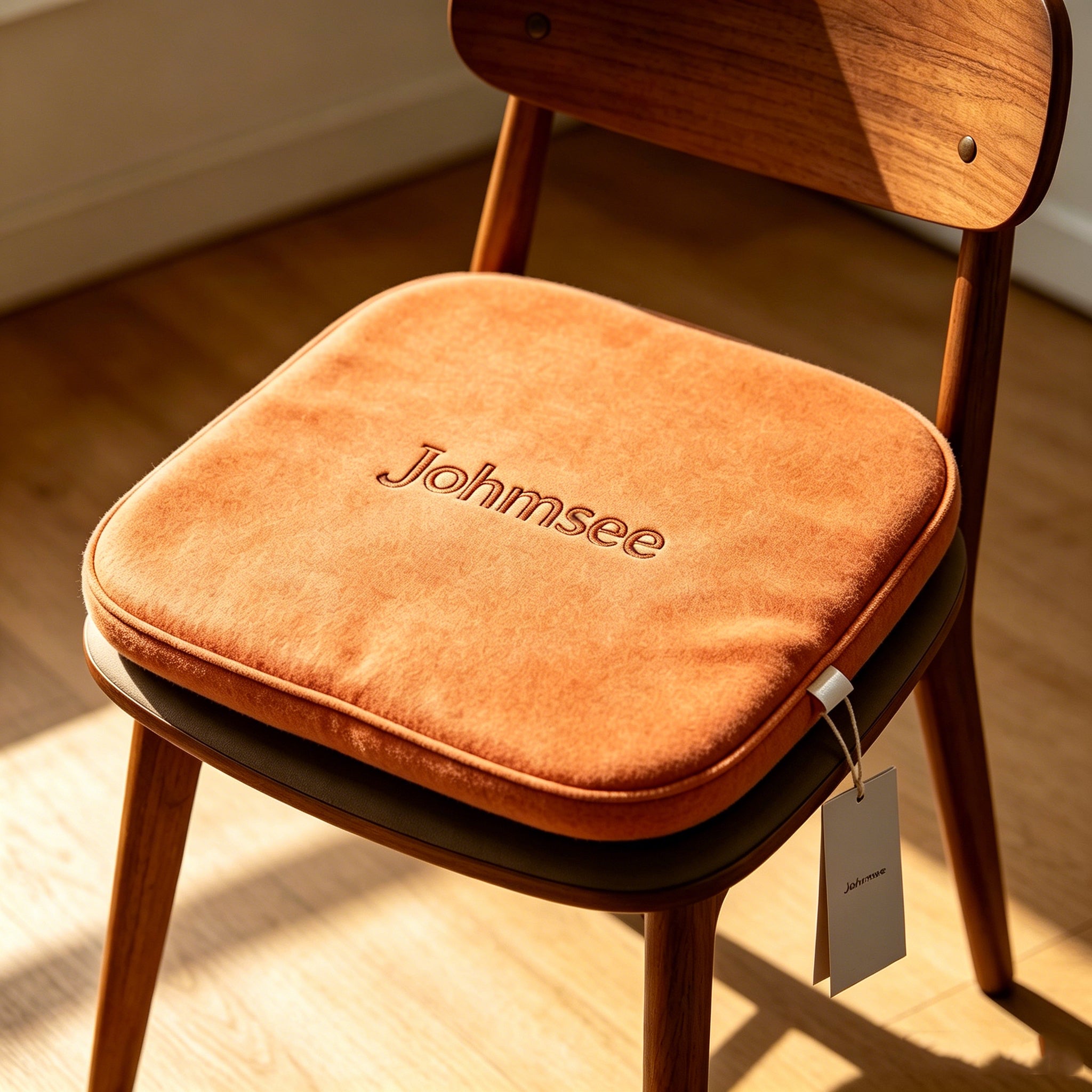 Johmsee Classic Orange Chair Cushions, Soft Plush Breathable Thickened Comfort Cheap Lazy Sofa Seat Pad, Sweat-Winning Skin-Friendly Adjustable Backrest Floor Jerseys for Home Office Daily Use