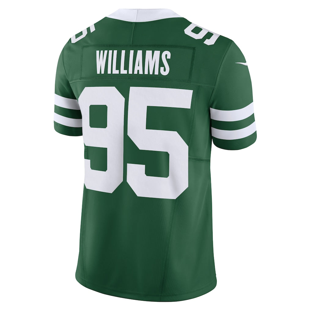Johmsee NY.Jets #95 Quinnen Williams Legacy Green Vapor F.U.S.E. Limited Jersey