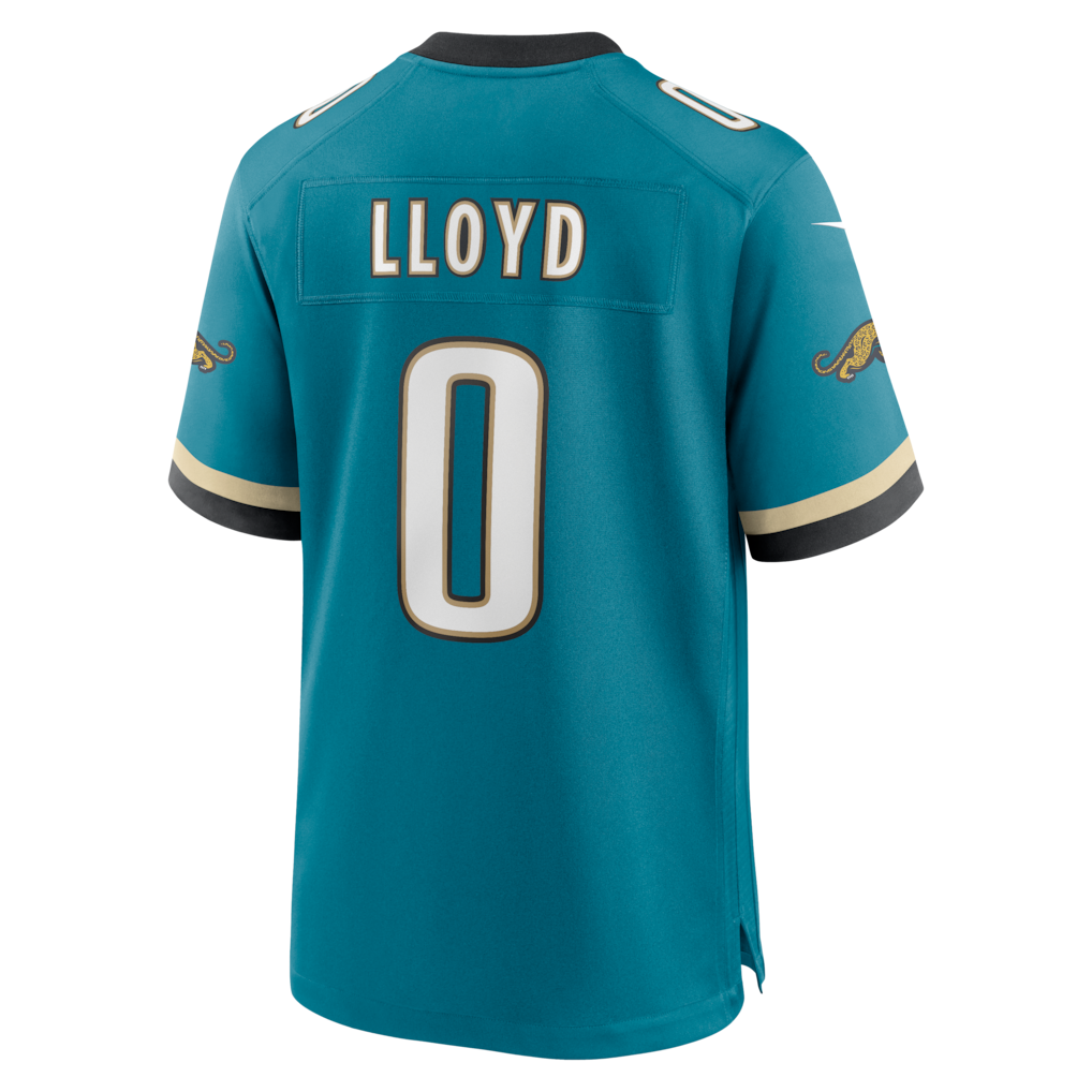 Johmsee J.Jaguars #0 Devin Lloyd Teal Alternate 2 Prowler Throwback Game Jersey
