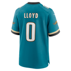 Johmsee J.Jaguars #0 Devin Lloyd Teal Alternate 2 Prowler Throwback Game Jersey