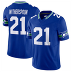 Johmsee S.Seahawks #21 Devon Witherspoon Player Royal Alternate Vapor F.U.S.E. Stitched Jerseys