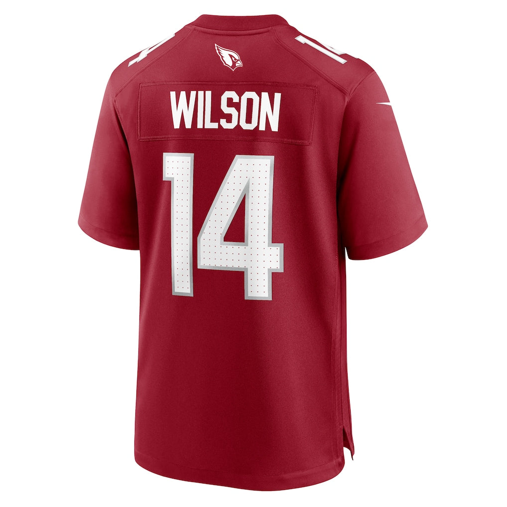 Johmsee A.Cardinals #14 Michael Wilson Cardinal Team Game Jersey