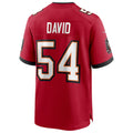Johmsee TB.Buccaneers #54 Lavonte David Red Game Jersey