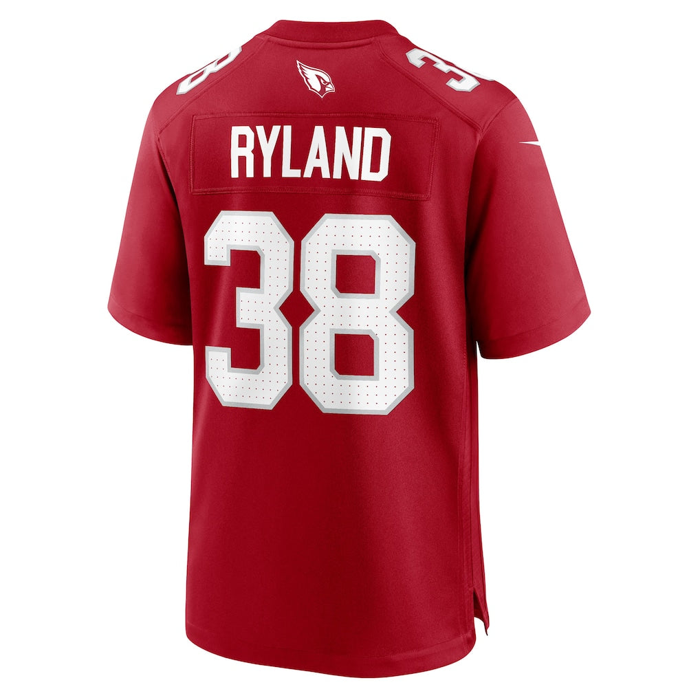 Johmsee A.Cardinals #38 Chad Ryland Cardinal Team Game Jersey