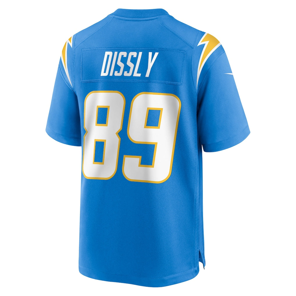 Johmsee LA.Chargers #89 Will Dissly Powder Blue Team Game Jersey