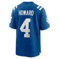 Johmsee IN.Colts #4 Xavien Howard Royal Team Game Jersey