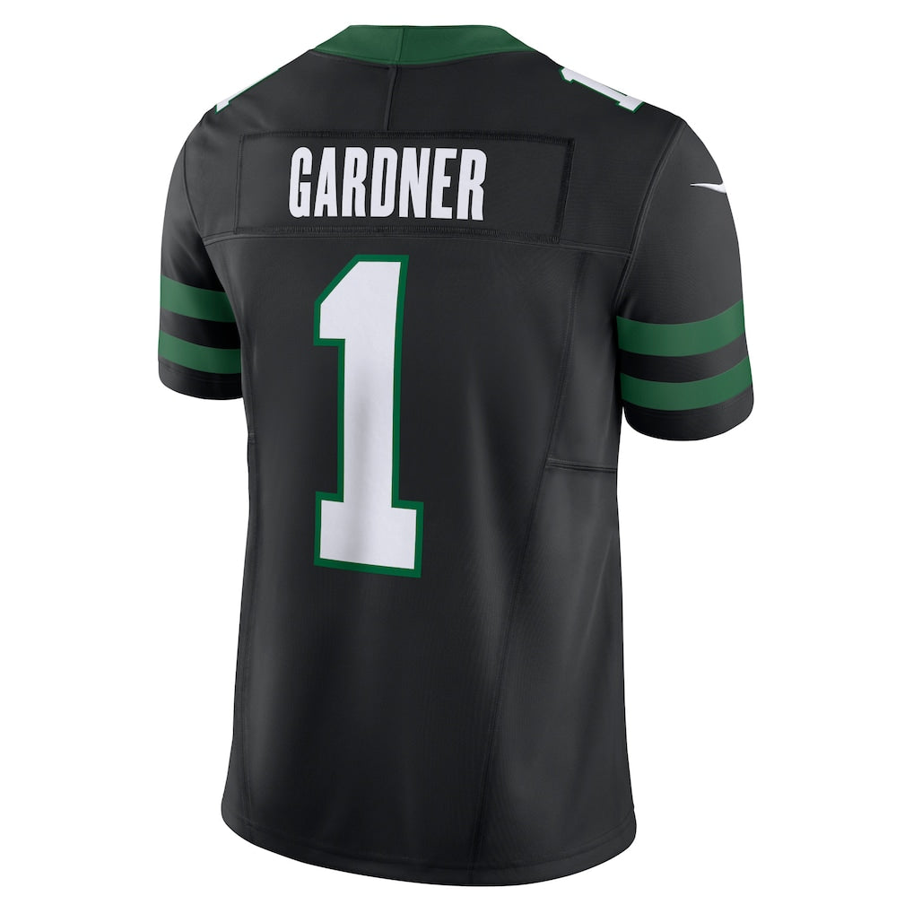 Johmsee NY.Jets #1 Ahmad Sauce Gardner Legacy Black Alternate Vapor F.U.S.E. Limited Jersey