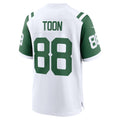 Johmsee NY.Jets #88 Al Toon White Retired Player Alternate Game Jersey