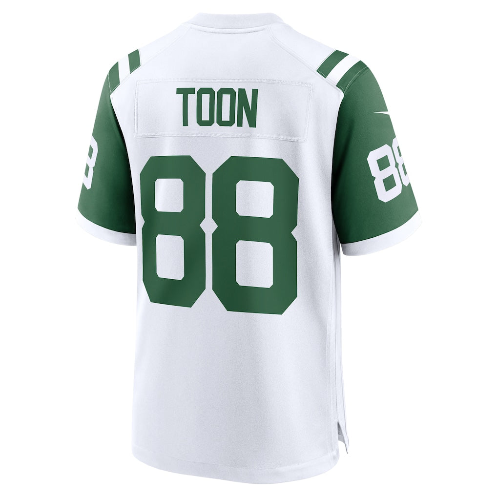 Johmsee NY.Jets #88 Al Toon White Retired Player Alternate Game Jersey