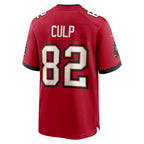 Johmsee TB.Buccaneers #82 Devin Culp Red Game Jersey