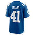Johmsee IN.Colts #41 Grant Stuard Royal Game Player Jersey