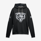 Johmsee C.Bears Black 2026 Salute to Service Sideline Dri-FIT Pullover Hoodie Jerseys