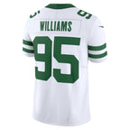 Johmsee NY.Jets #95 Quinnen Williams Legacy White Vapor F.U.S.E. Limited Jersey