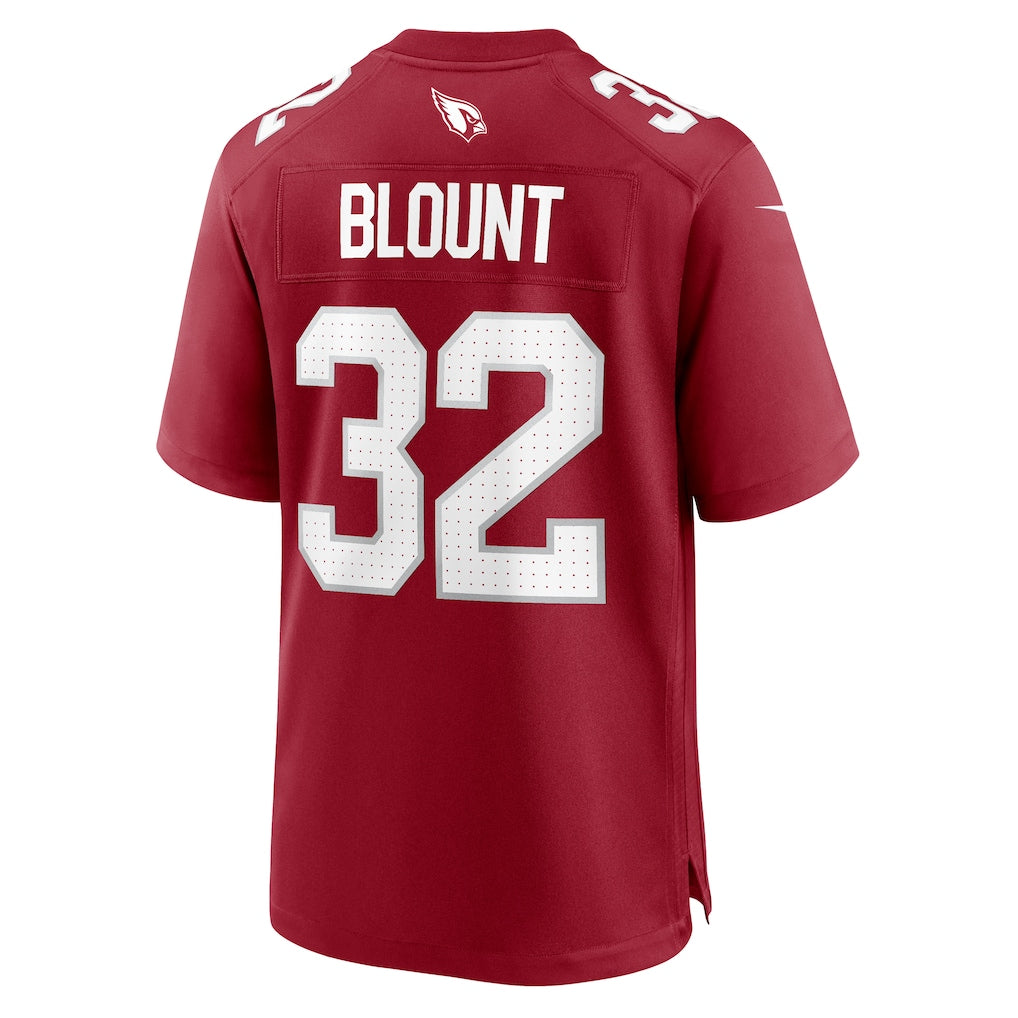 Johmsee A.Cardinals #32 Joey Blount Cardinal Team Game Jersey
