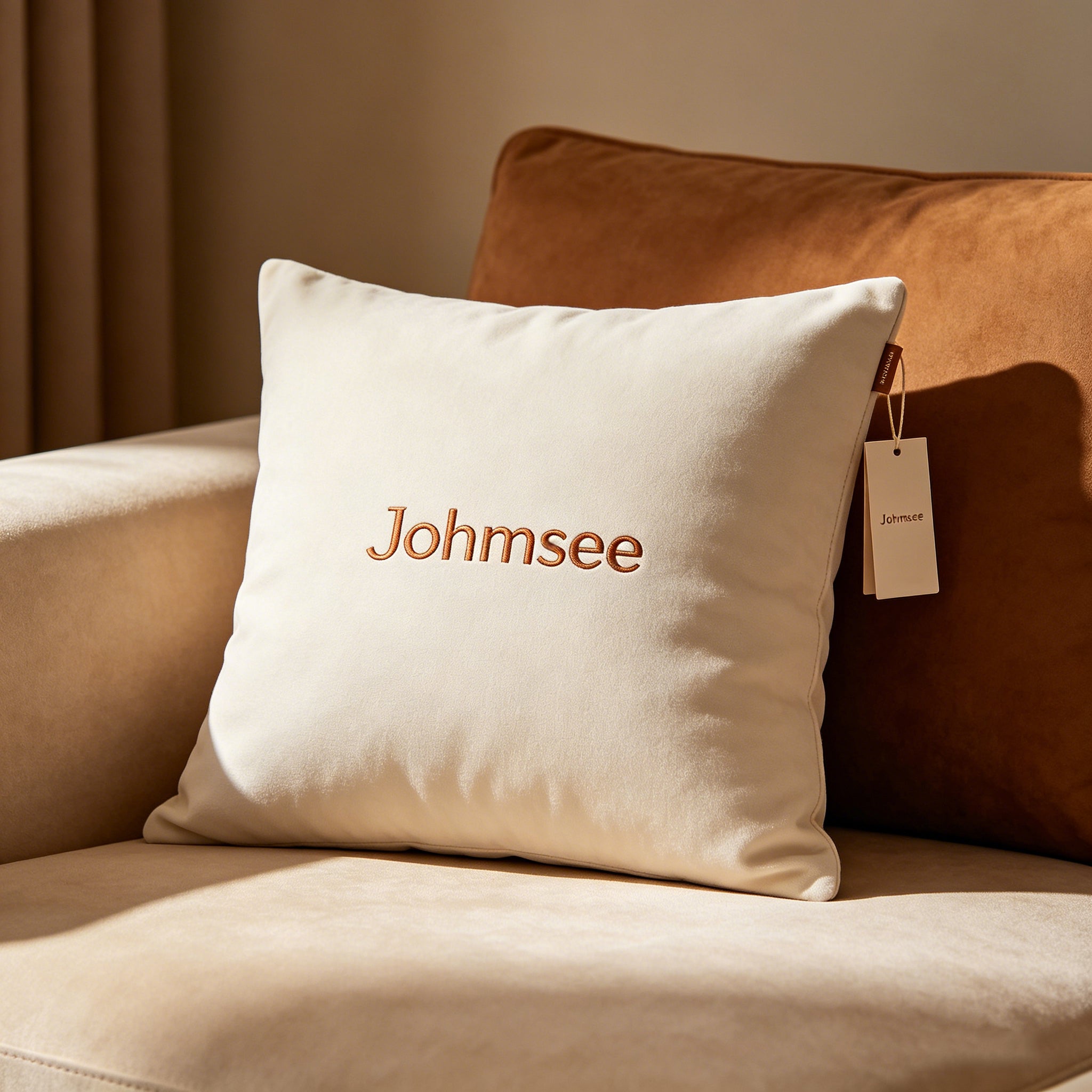 Johmsee Classic White Bolsters, Premium Soft Skin-Friendly Breathable Plush Filled Comfort Cheap Sofa Cushion Pillows, All-Match Home Bedroom Couch Decorative Back Pillows for Daily Use