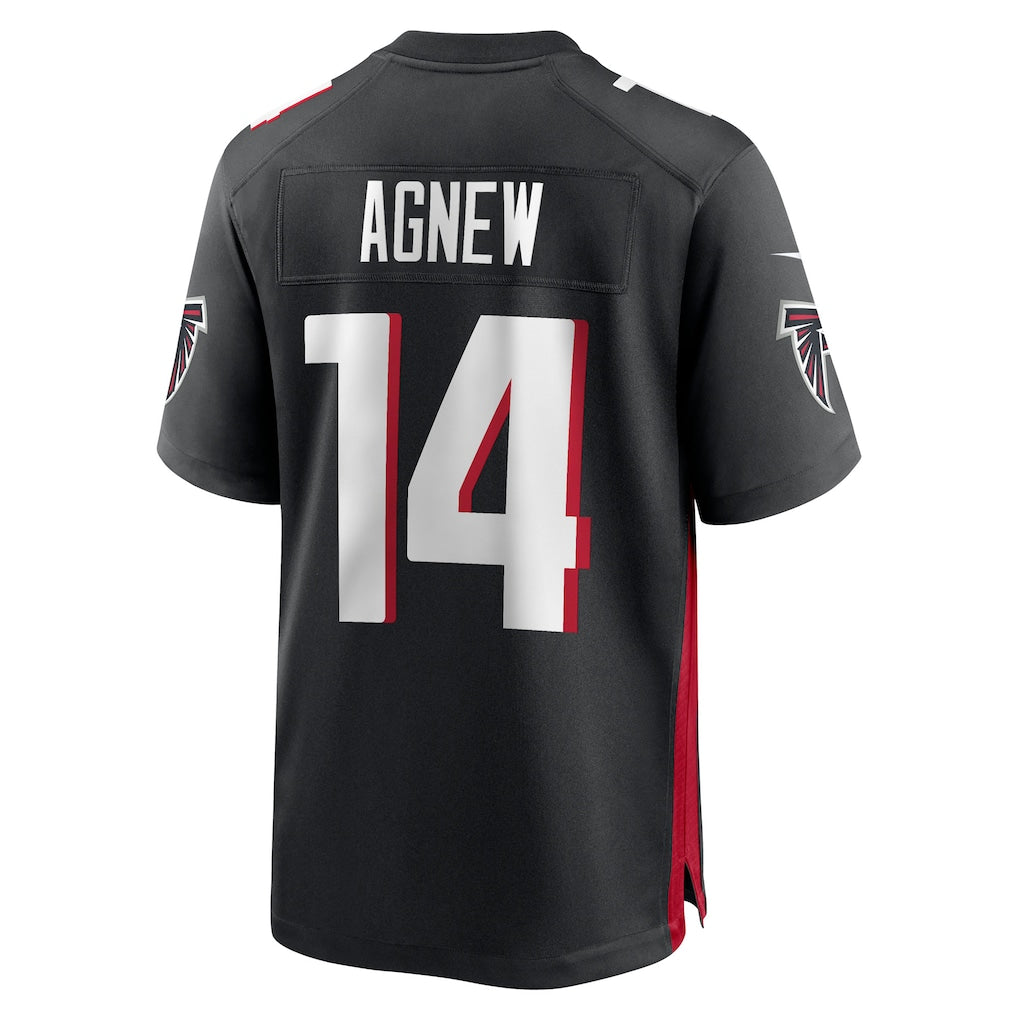 Johmsee A.Falcons #14 Jamal Agnew Black Game Retired Player Jersey