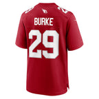 Johmsee A.Cardinals #29 Denzel Burke Cardinal Team Game Jersey