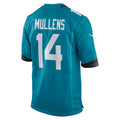 Johmsee J.Jaguars #14 Nick Mullens Teal Team Game Jersey