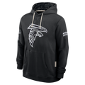 Johmsee A.Falcons Black 2026 Salute to Service Sideline Dri-FIT Pullover Hoodie Jerseys