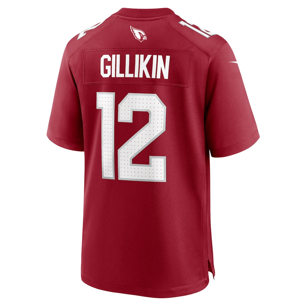 Johmsee A.Cardinals #12 Blake Gillikin Cardinal Team Game Jersey