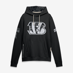 Johmsee C.Bengals Black 2026 Salute to Service Sideline Dri-FIT Pullover Hoodie Jerseys