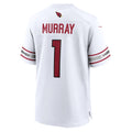 Johmsee A.Cardinals #1 Kyler Murray White Team Game Jersey