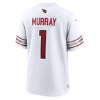 Johmsee A.Cardinals #1 Kyler Murray White Team Game Jersey