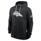 Johmsee D.Broncos Black 2026 Salute to Service Sideline Dri-FIT Pullover Hoodie Jerseys