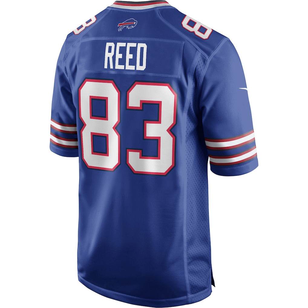 Johmsee B.Bills #83 Andre Reed Royal Game Retired Player Jersey