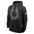 Johmsee IN.Colts Black 2026 Salute to Service Sideline Dri-FIT Pullover Hoodie Jerseys