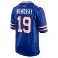 Johmsee B.Bills #19 Mitch Wishnowsky Royal Team Game Jersey