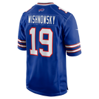Johmsee B.Bills #19 Mitch Wishnowsky Royal Team Game Jersey