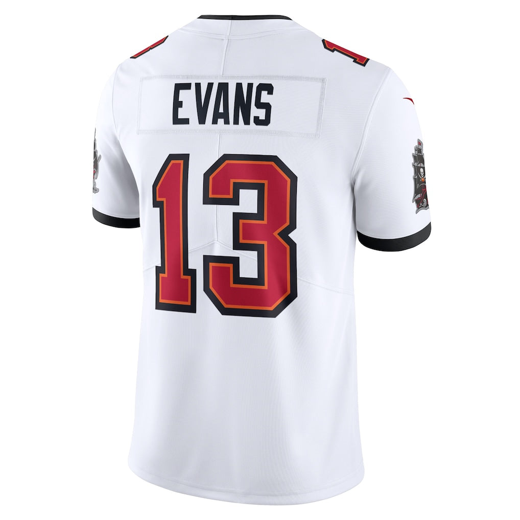 Johmsee TB.Buccaneers #13 Mike Evans White Vapor Untouchable Limited Jersey